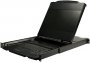 Startech RKCOND17HD | 7-Inch HD Rackmount KVM Console Dual Rail DVI & VGA Support Rackmount LCD Monitor Cables and Mounting Brackets Included 1 Front USB Port