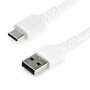 Startech RUSB2AC1MW | 3.3ft USB-A to USB-C Fast Charging Cable