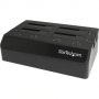 Startech SATDOCK4U3E | 4-Bay eSATA USB 3.0 to SATA Hard Drive Docking Station for 2.5/3.5 HDD Drive (Black)