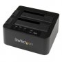 Startech SDOCK2U33RE | Dual Bay Hard Drive Duplicator Dock Standalone Hard Drive/SSD Cloner/Copier USB 3.0 / eSATA to SATA III Hard Drive Cloner