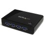 Startech ST4300USB3 | 4 Port Black SuperSpeed USB 3.0 Hub 5Gbps
