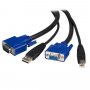 Startech SVUSB2N1_10 | 10Ft 2-In-1 Universal USB KVM Cable