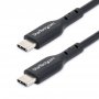 Startech USB2CC6FBKE | 6-ft 1.8m 60W 3A PD USB-C Charging Cable