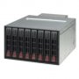 Supermicro CSE-M28E2B | Mobile Rack Black with 8 x 2.5 inch Hot swap SAS/SATA Hard Disk Drives