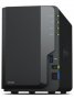 Synology DS223/20TB N300 | DiskStation DS223 Realtek RTD1619B 2 GB DDR4 RAM 20 TB HDD Desktop NAS Black