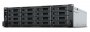 Synology RS2821RP+/64TB-TE | RackStation RS2821RP+ AMD Ryzen V1500B 4 GB DDR4 RAM 64TB (16X4TB) HDD 3U Rack NAS Black