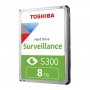 Toshiba HDETV11ZSA51F | S300 Surveillance 8TB 5400RPM SATA 6Gbps 3.5-inch Hard Drive