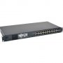 Tripp Lite NSU-G24C2P08 | 24 Port 2x SFP and 8x POE+ Ports Gigabit Ethernet Switch with 12 Outlet PDU