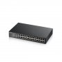 Zyxel GS1100-24E-GB0103F | 24 x Ports 1000Base-T + 2 x SFP Ports L2 Unmanaged 1U R-M GE Network Switch