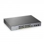 Zyxel GS1350-18HP-GB0101F | 16 x Ports PoE 1000Base-T + 2 x SFP Ports L2 Managed 1U R-M GE Network Switch