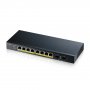 Zyxel GS1900-10HP-GB0102F | 10 x Ports PoE+ 10/100/1000Base-T + 2 x SFP Ports L2 Managed 1U R-M Smart Switch