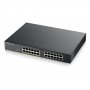 Zyxel GS1900-24EP-GB0101F | 24 x Ports 10/100/1000Base-T PoE + 2 x SFP Ports L2 Managed 1U R-M Smart Switch