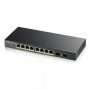 Zyxel GS1900-8HP-GB0103F | 8 x Ports PoE+ 10/100/1000Base-T L2 Managed 1U R-M Smart Switch
