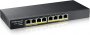 Zyxel GS1915-8EP-GB0101F | 8 x Ports PoE+ 1000Base-T L2 Unmanaged 1U R-M GE Network Switch