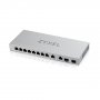 Zyxel XGS1210-12-ZZ0102F | 8 x Ports 1000Base-T + 2 x Ports 2.5GBase-X + 2 x SFP+ Ports L2 Managed 1U R-M GE Network Switch