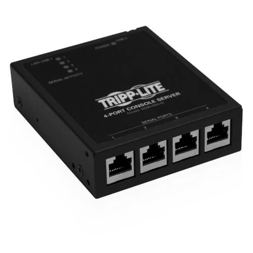 Tripp Lite B0950041EB | 4-Port IP Serial Console Terminal Server ...